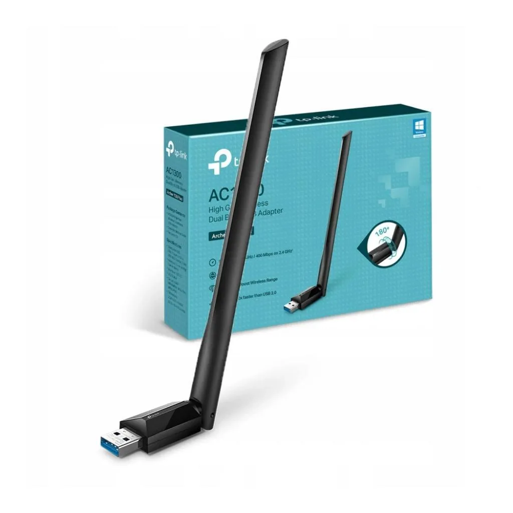 Adaptador USB Wi-Fi Tp-Link Archer T3U Plus AC1300 Dual Band
