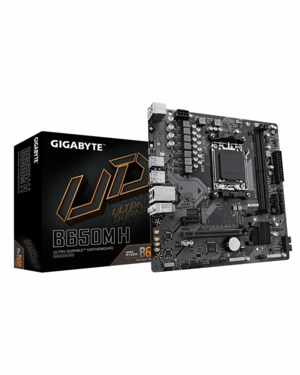 Placa-Mãe Gigabyte B650M H DDR5 Socket AM5 Para Amd