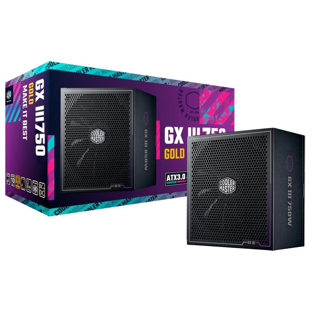 Fonte 750W Cooler Master GX3 750 Gold MODULAR