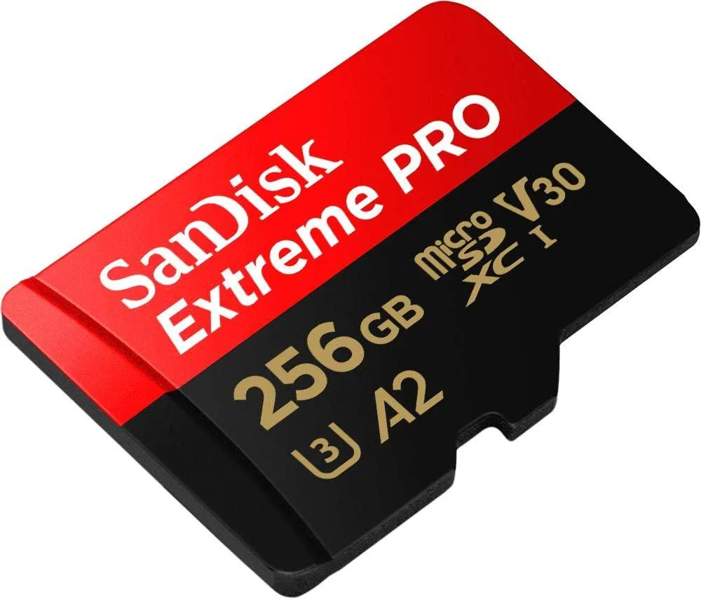 Anúncio: MEMORY SD MICRO256GB SANDISK EXTREME PRO 140-200*