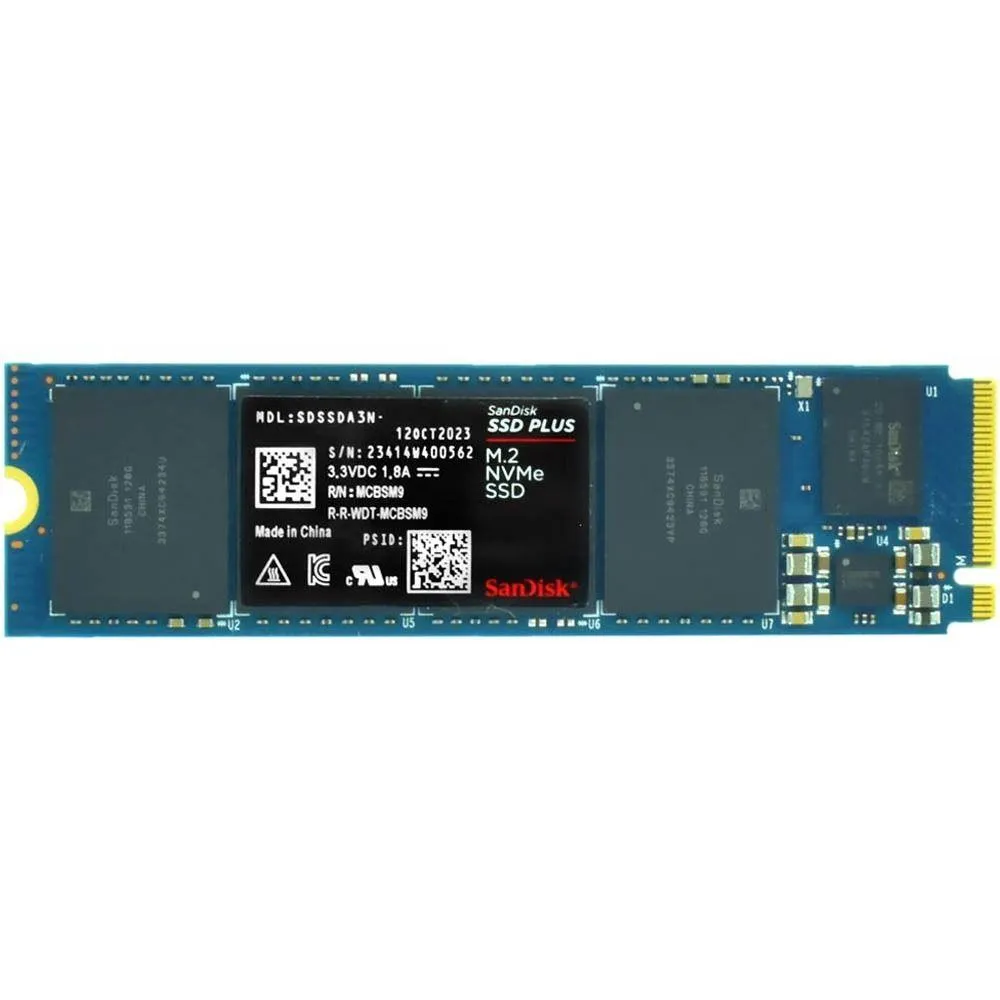 HD SSD M.2  500GB SANDISK SDSSDA3N-500G-G26 NVME *