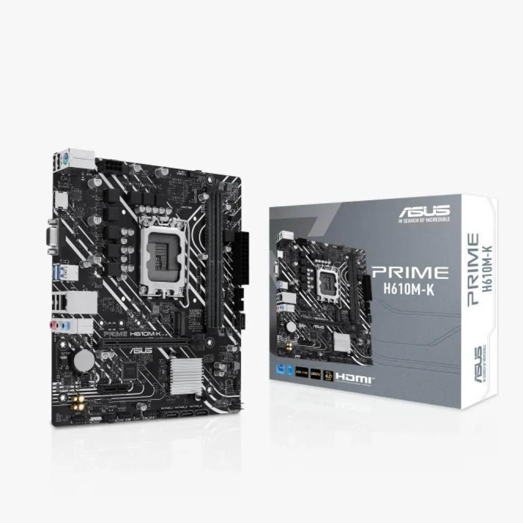 Anúncio: MB INTEL (1700) ASUS H610M-K PRIME DDR5