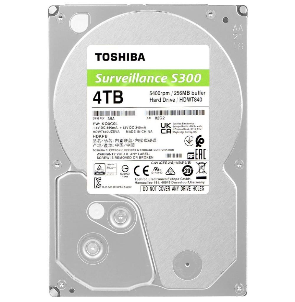 ZZHD SATA3  4TB TOSHIBA SURVEILLANCE S300