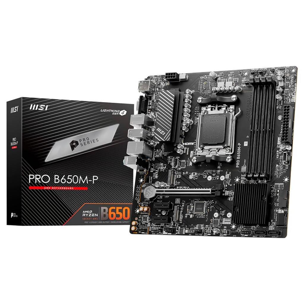Placa-Mãe Msi B650M-P Pro DDR5 Socket AM5 Amd Micro-Atx