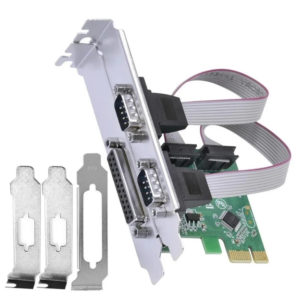 Placa Pci Express Super Ide 2 Serial 1 Paralelo Lp