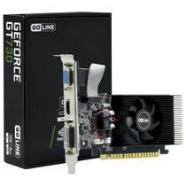 Placa De Vídeo 4GB EXP. GF-GT730 Goline DDR3 GL-GT730-4GB
