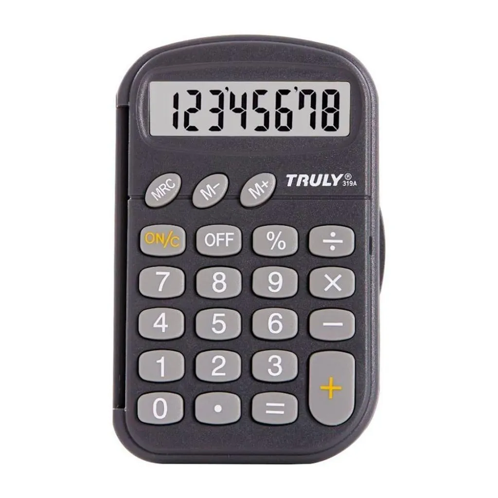Calculadora Truly 319A 8 Digitos Pequeno