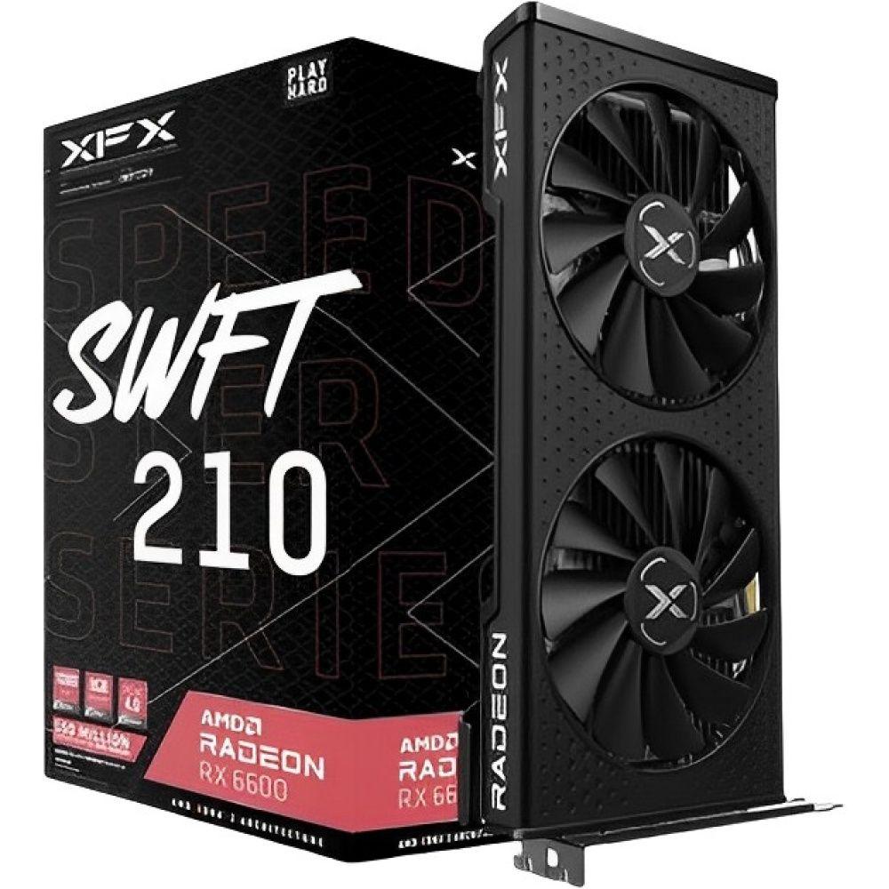 Placa de Video 8GB EXP. RX6600 XFX Speedster SWFT210 DDR6 RX-66XL8LFDQ