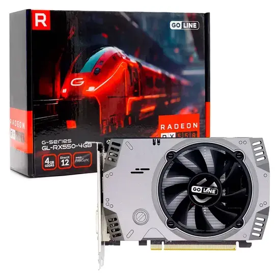 Placa de Video 4GB EXP. RX-550 Goline DDR5