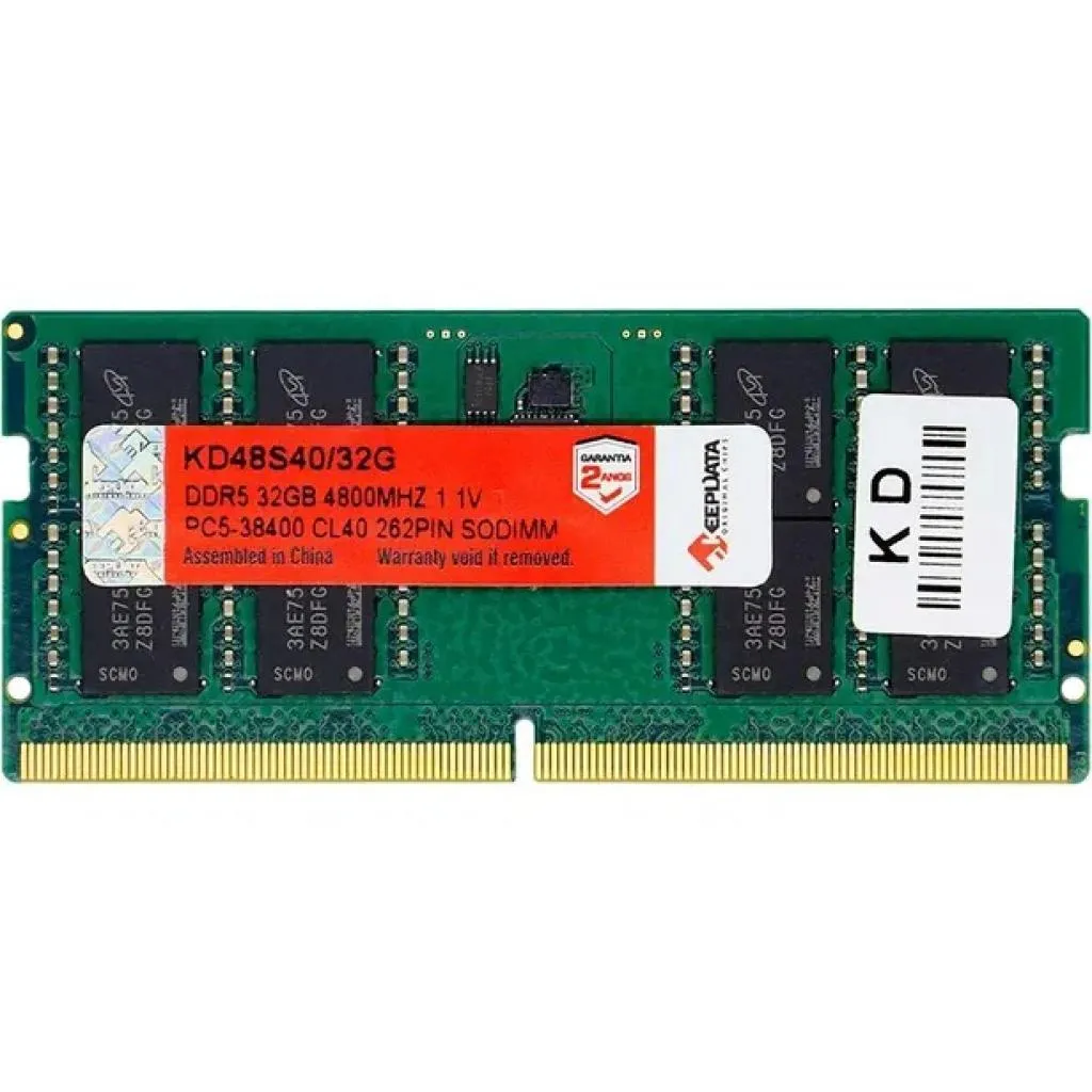 Memória Para Notebook DDR5 32GB 4800 Keepdata KD48S40/32G