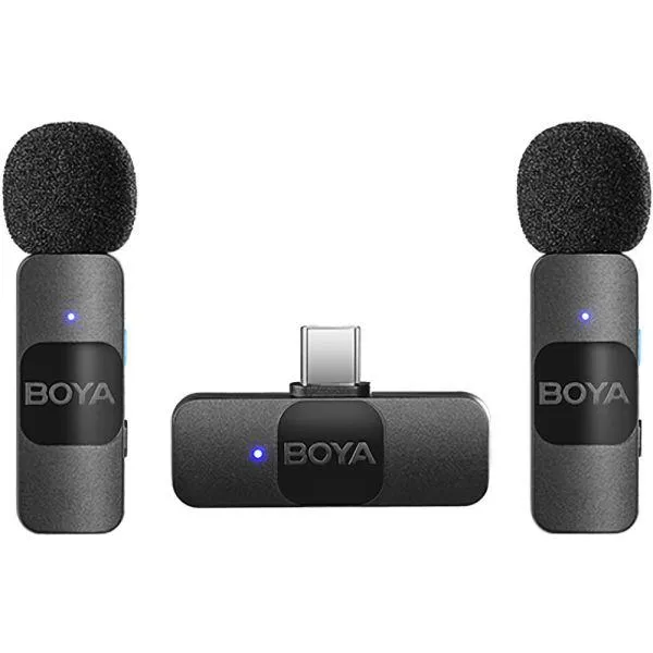 MICROFONE BOYA BY-V20 2TX+1RX USB-C             SG