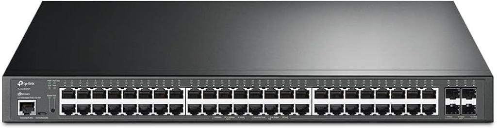 Hub 48 Portas Tp Link TL-SG3452XP Gigabit 4P 10GB