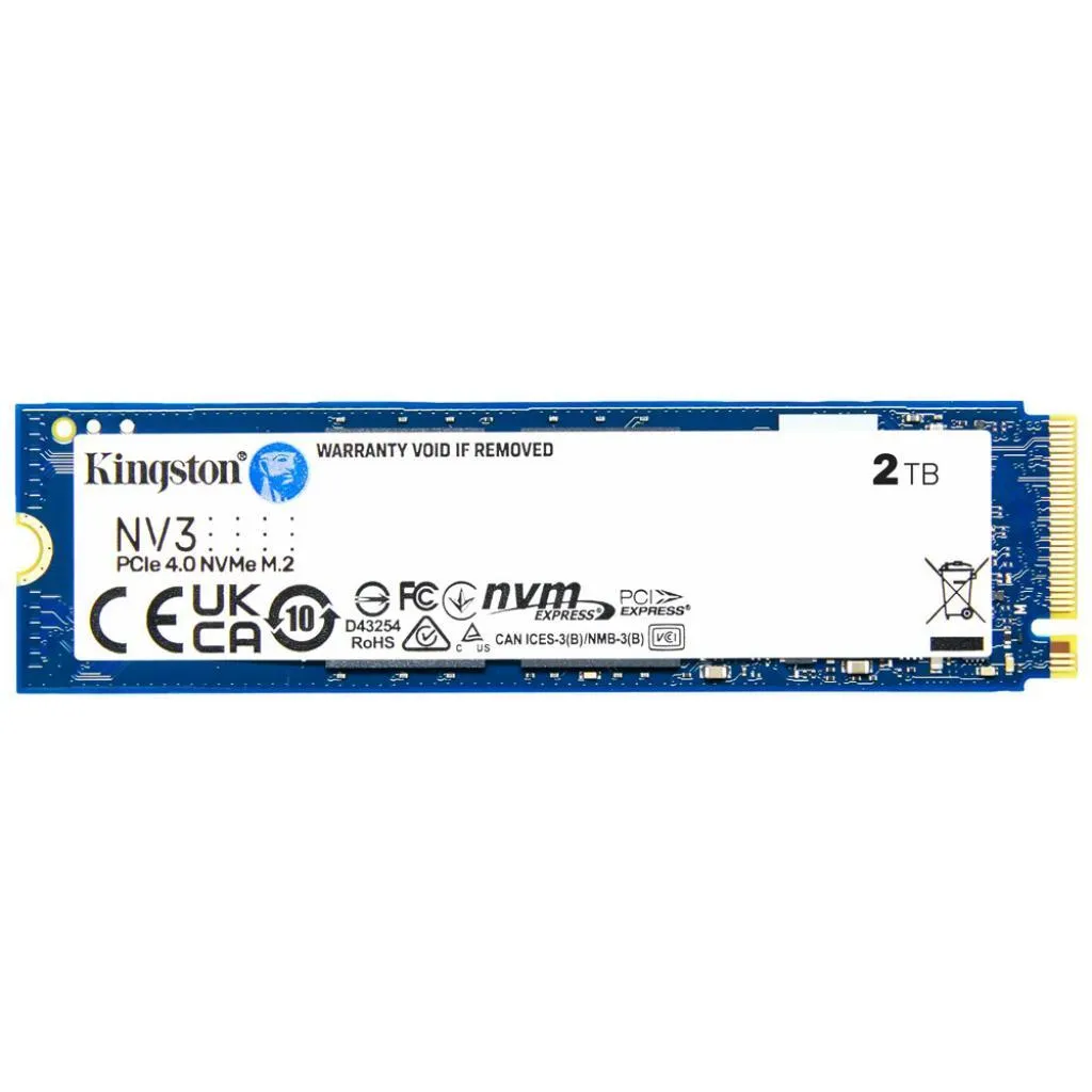 Hd SSD M.2 2TB Kingston NV3 SNV3S/2000G Nvme