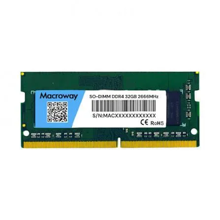 Memória Para Notebook DDR4 32GB 2666 Macroway