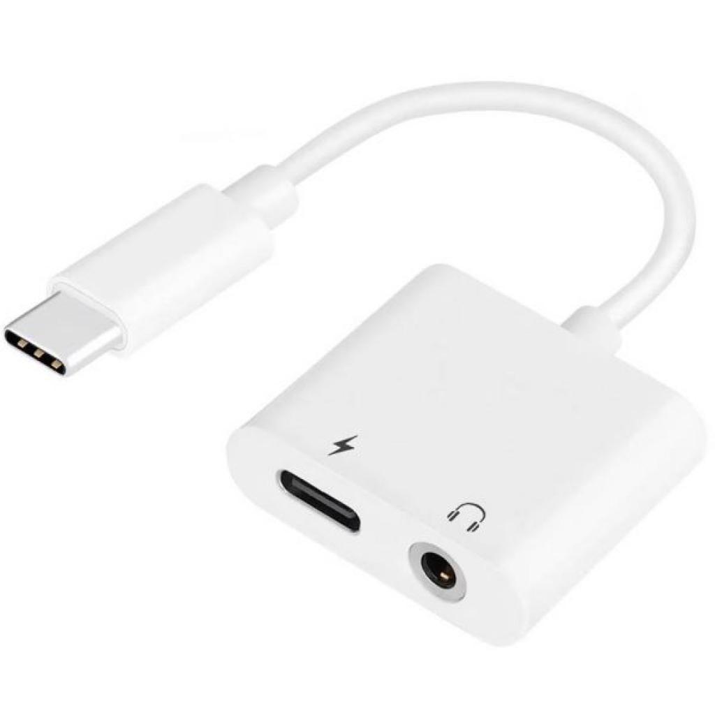 Adaptador USB-C Para Áudio 3.5mm E USB-C Satellite AL-09