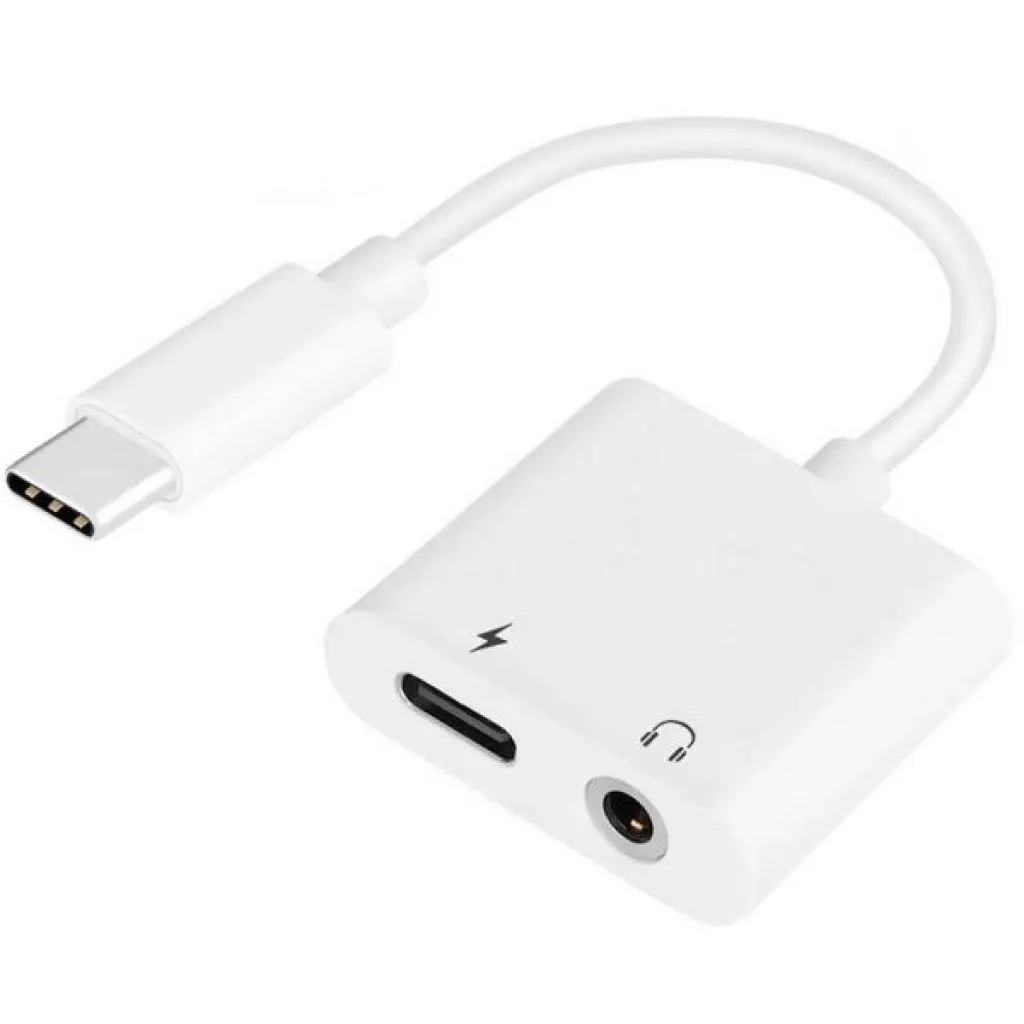 Adaptador USB-C Para Áudio 3.5mm E USB-C Satellite AL-09