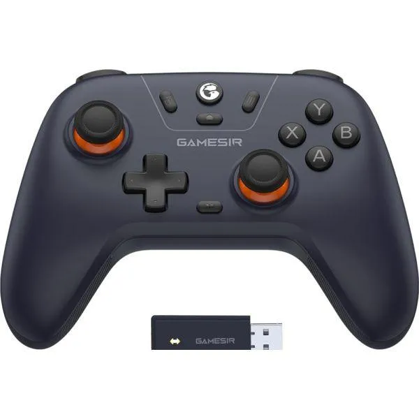 Controle Gamesir T4N Nova Lite PC Wireless Roxo + Capa