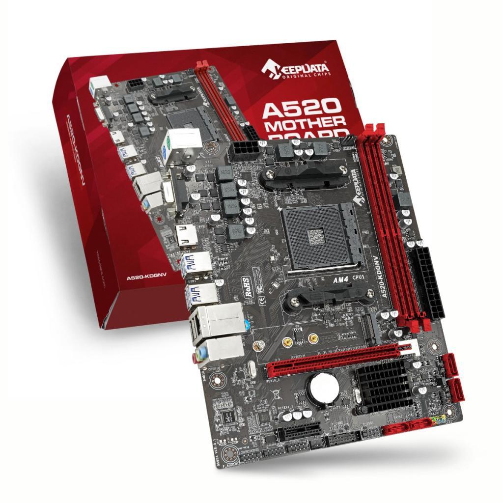 Anúncio: MB AMD (AM4) KEEPDATA A520-KDGNV DDR4 HDMI/NVME