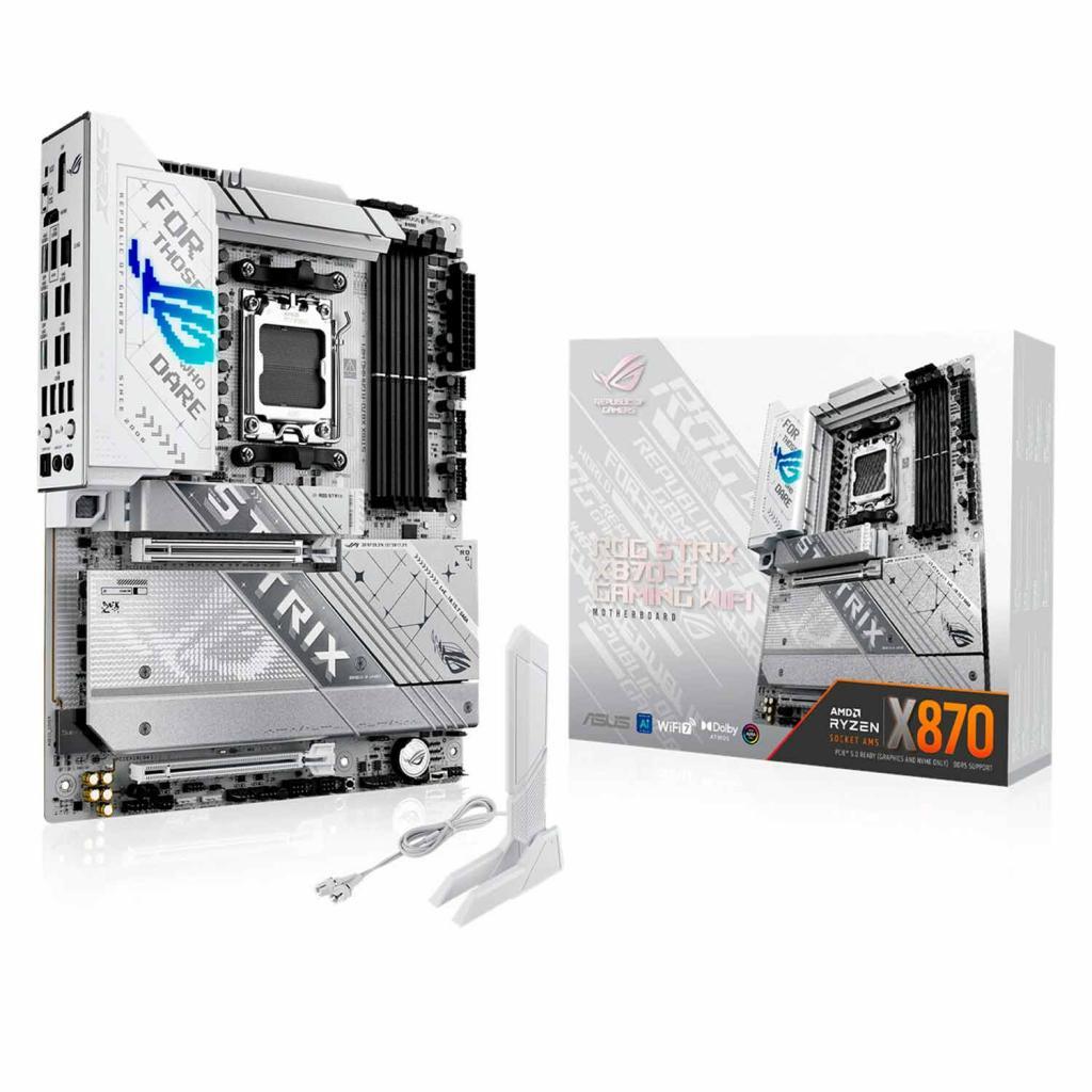 Placa Mãe Amd (AM5) ASUS X870-A Rog Strix Gaming Wifi