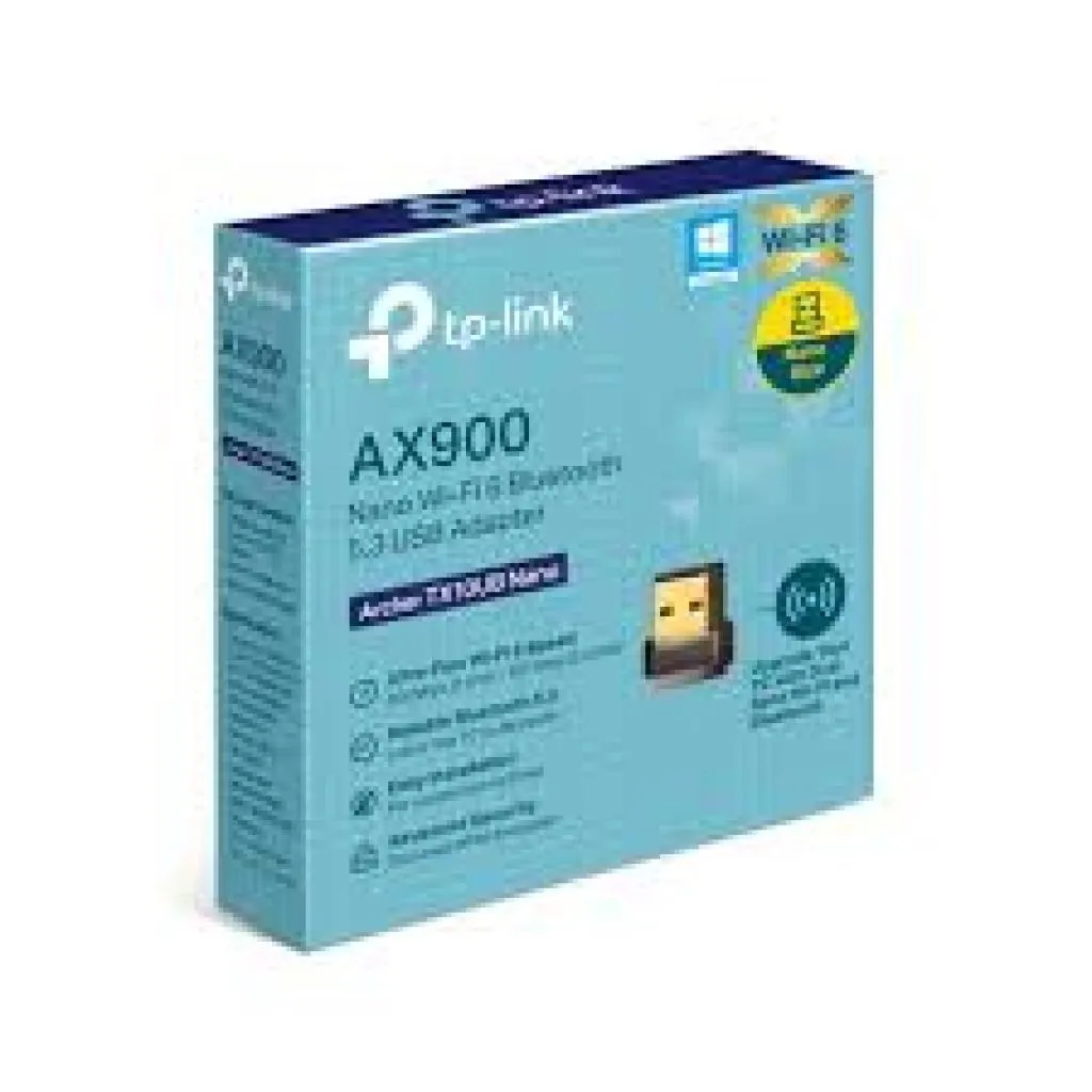 Adaptador USB Tp-Link Archer TX10UB Nano AX900 Wi-Fi 6 E Bluetooth