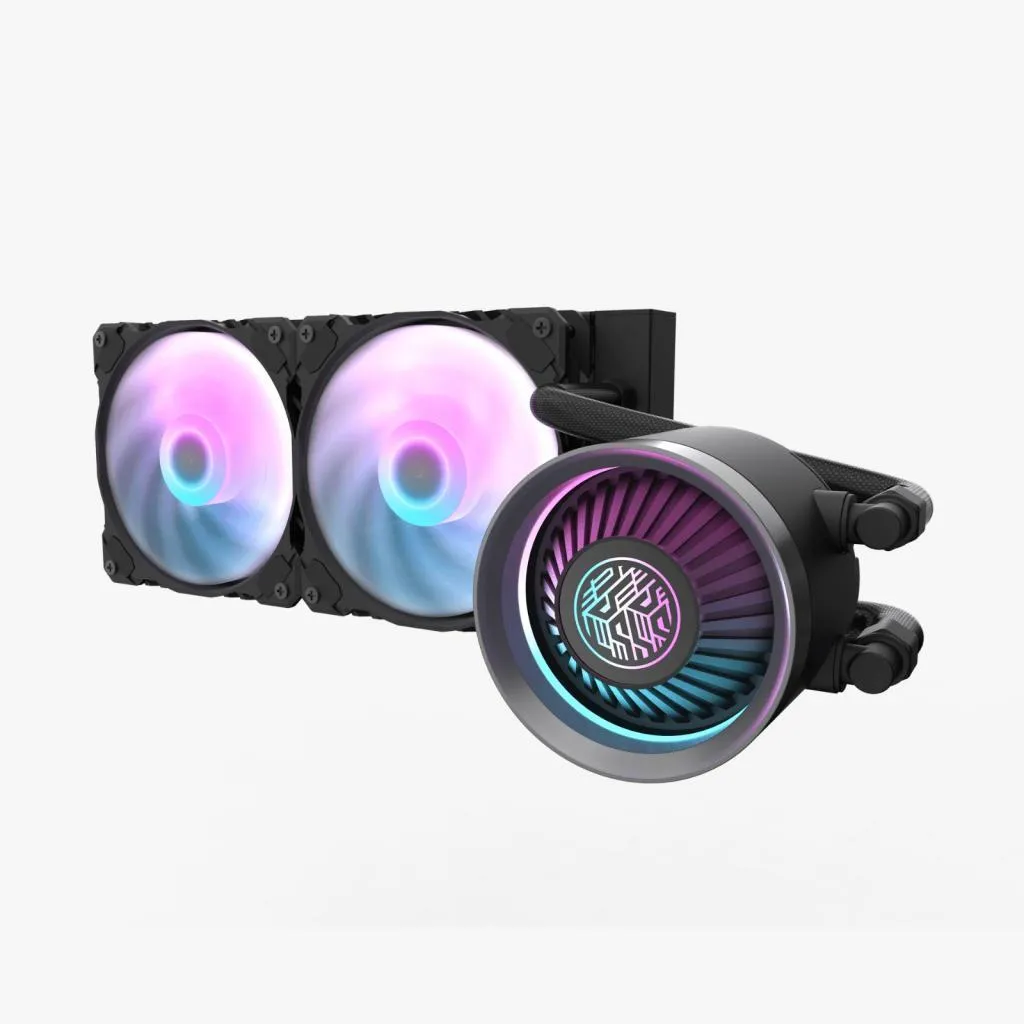 Cooler CPU Aigo Darkflash DN240 Nebula Black 240mm Argb