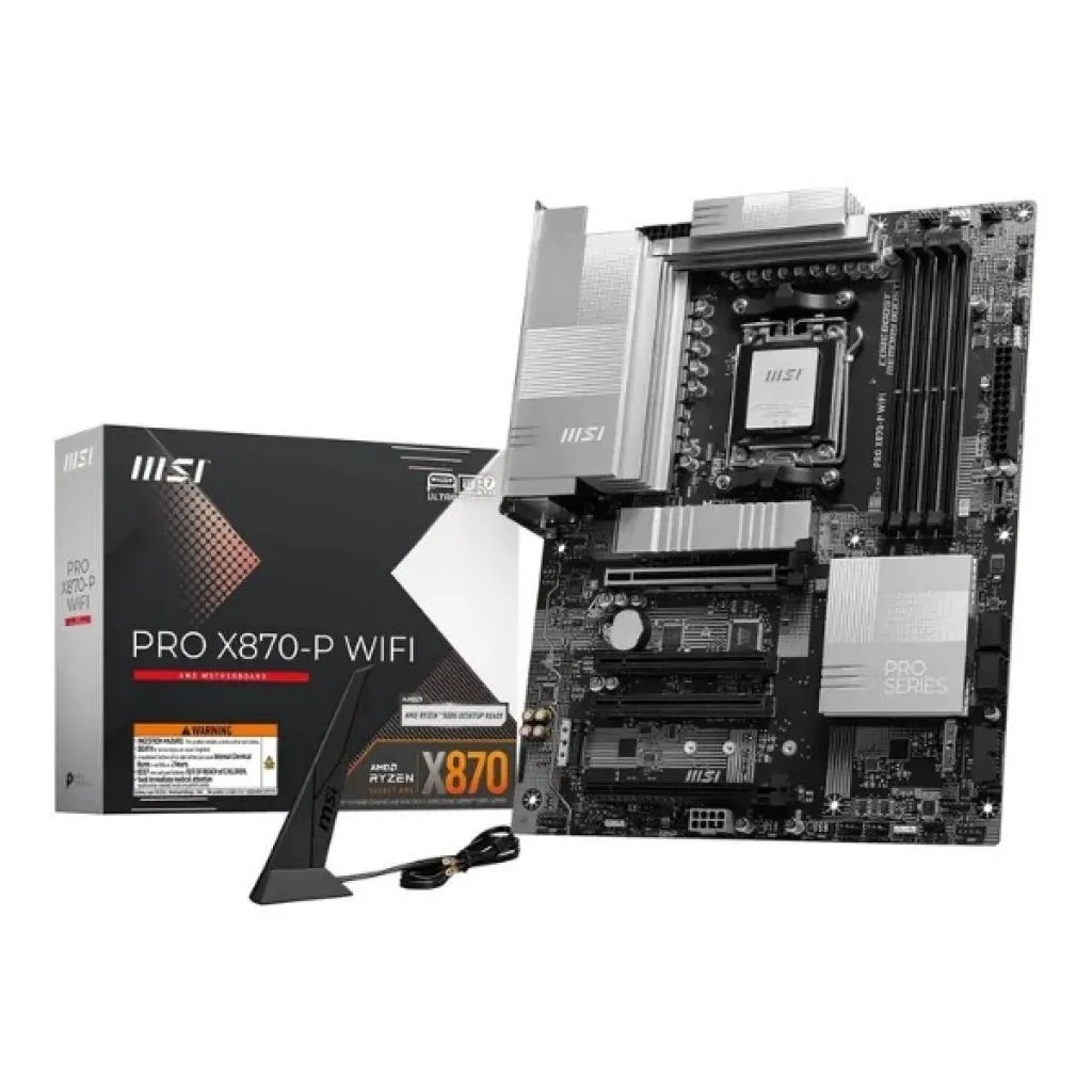 Anúncio: Placa Mãe Amd AM5 Msi X870-P Pro WIFI DDR5 Atx