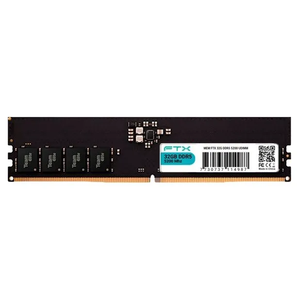 Memória RAM FTX 32GB 5200MHz DDR5