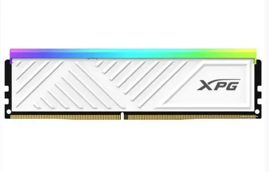 Memória DDR4 8GB 3200MHz Xpg Gammix D35G Rgb Branco AX4U32008G16A-SWHD35G