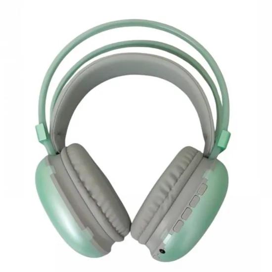 Fone Satellite AE-9077 Bluetooth Verde Com SD Card