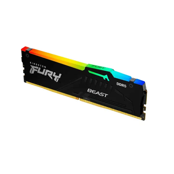 Memória DDR5  8GB 5200 Kingston Fury Beast RGB KF552C40BBA-8