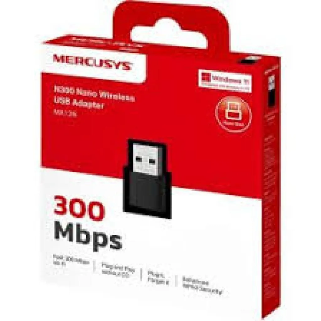 Wireless USB Mercusys MA12N Nano 300MBPS