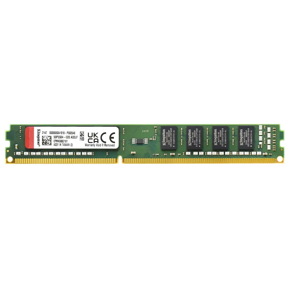 Memória Kingston ValueRAM 8GB DDR4 3200MHz KVR32N22S8L/8