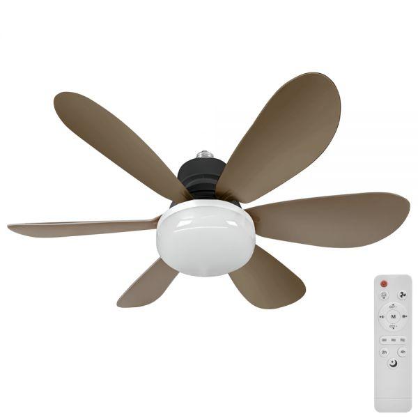 Ventilador De Teto Satellite A-F27501 Com Luminária