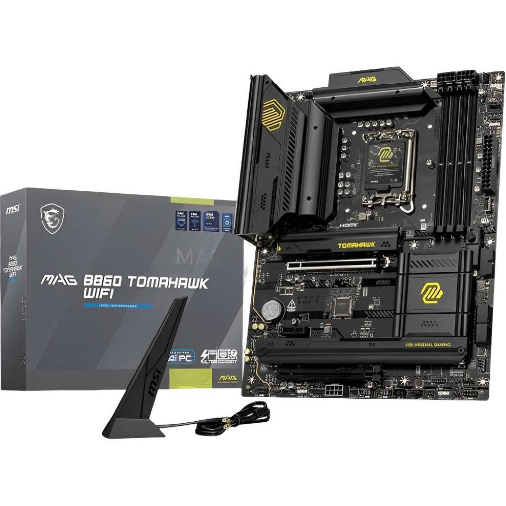 Placa Mãe Intel 1851 Msi B860 Mag Tomahawk DDR5 WIFI Atx