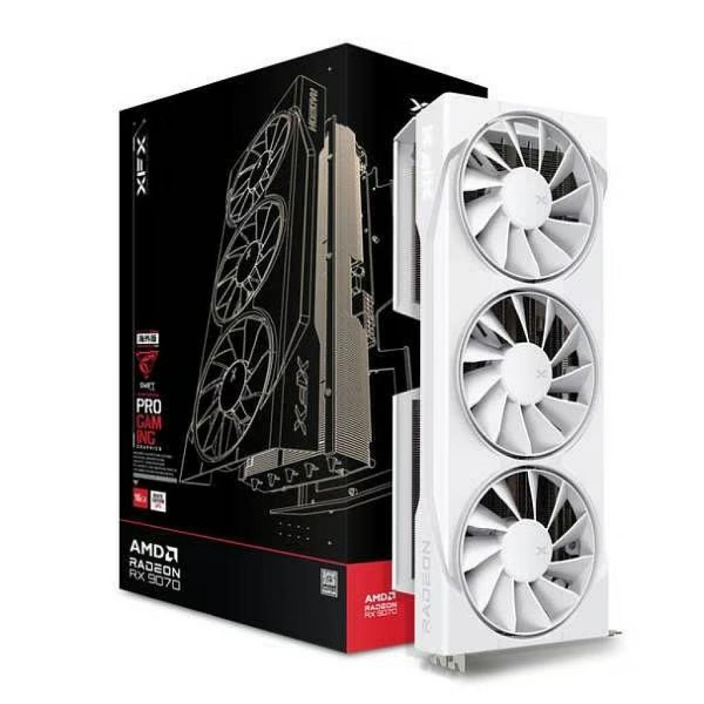 Placa de Video 16GB EXP. RX-9070 XFX Swift OC White Gaming RX-97SWFT3W7
