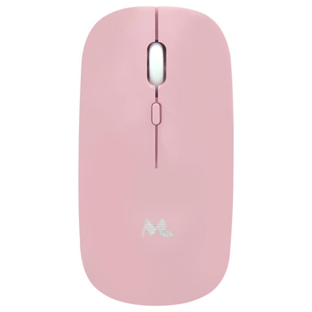Mouse Mtek MW4W350P Sem Fio Rosa