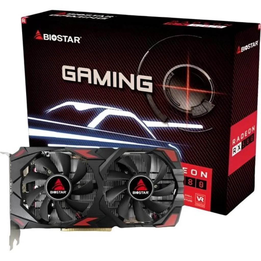 Placa De Vídeo 8GB Exp RX580 Biostar Gaming VA5815RQ82