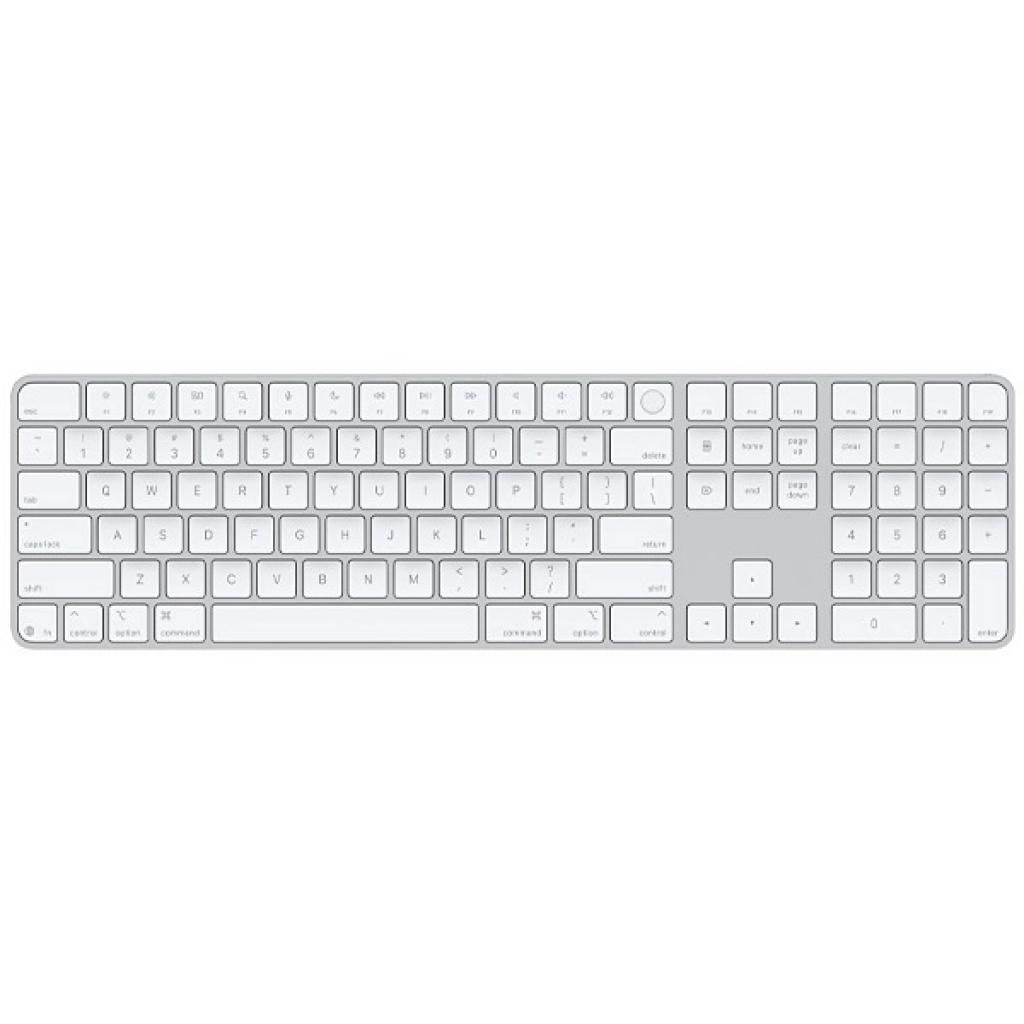 Teclado Bluetooth Apple Magic MXK73LL/A Com Touch Id - Branco