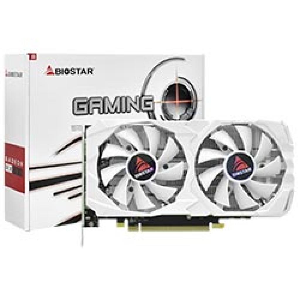 Placa De Video 8GB EXP. RX580 Biostar Gaming White VA5825RQ82