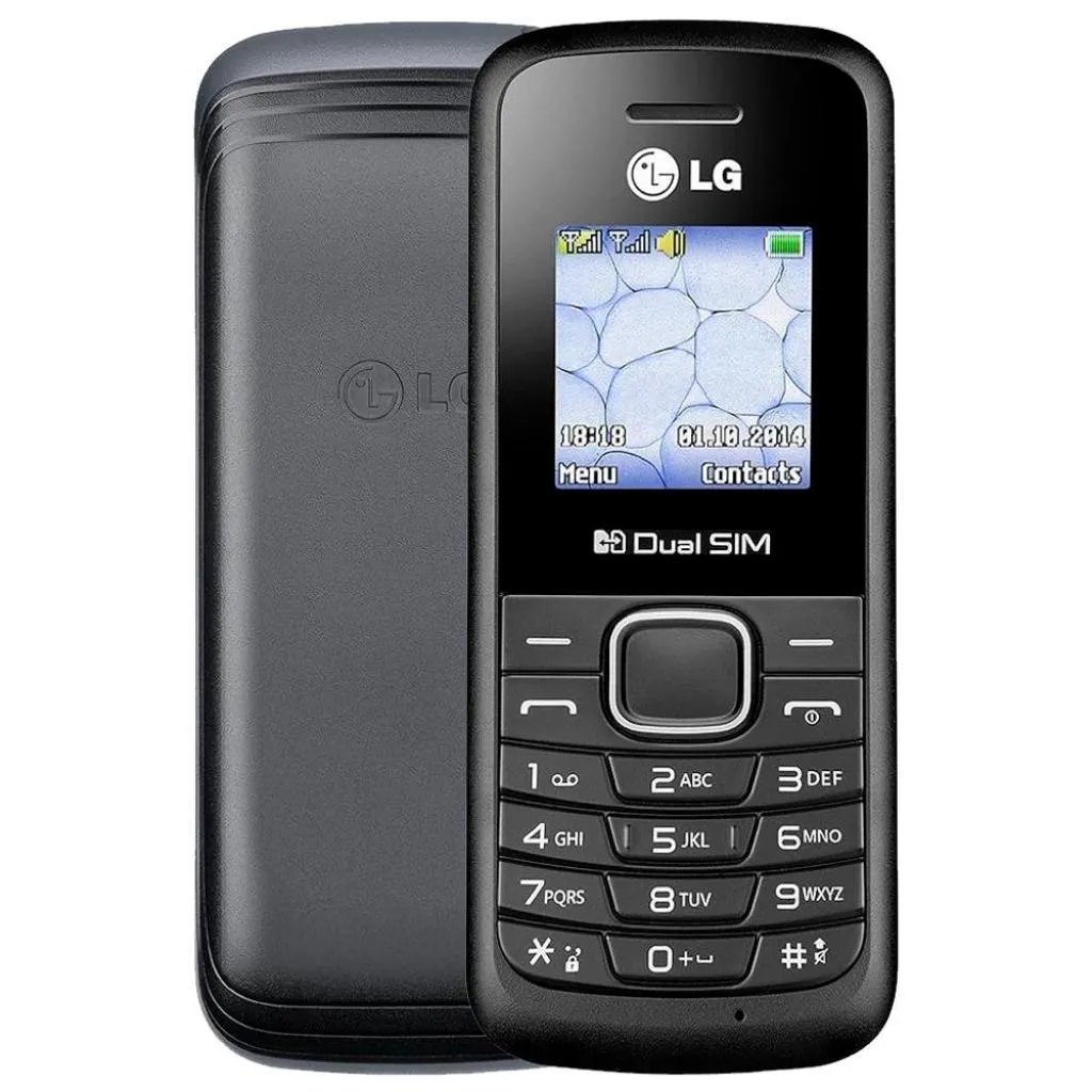 Celular Lg B220 Ds 32MB 1.45" Preto 3G Dual Chip