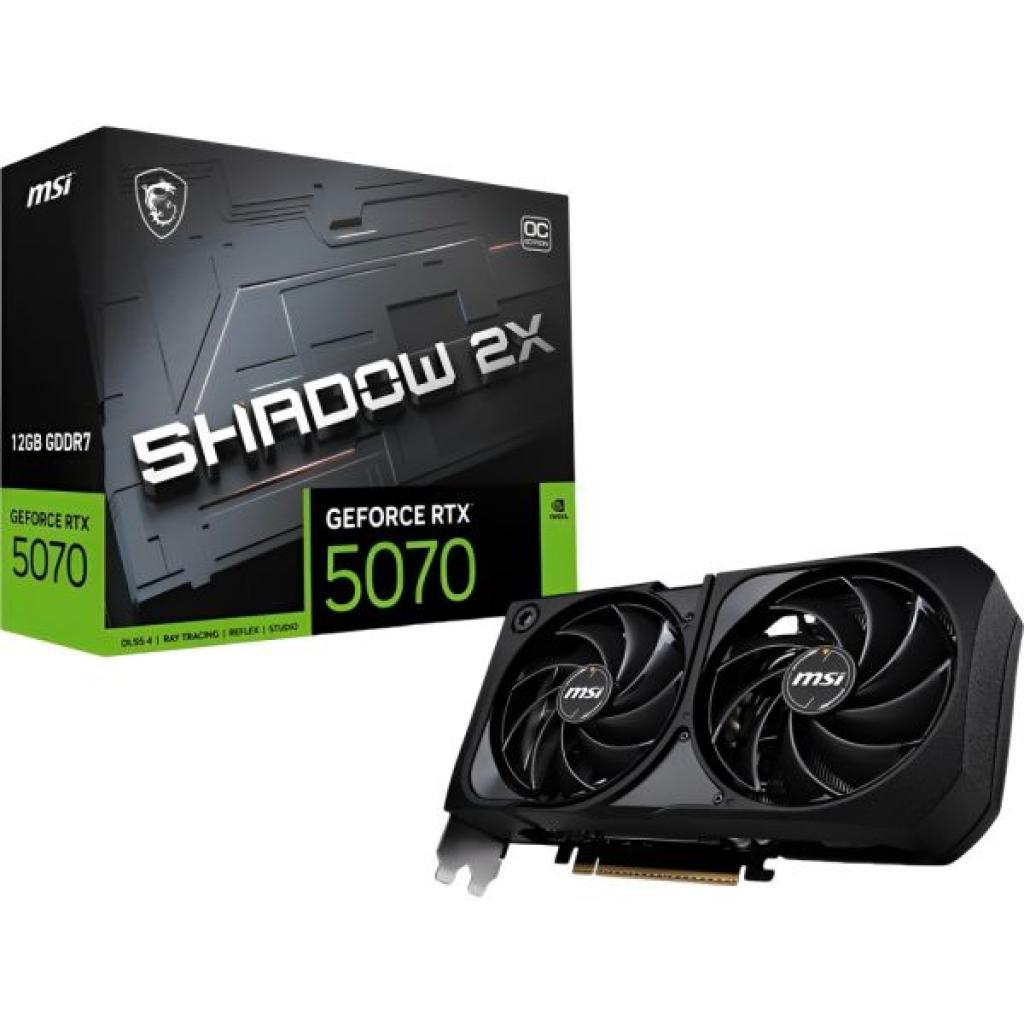 Placa de Video 12GB EXP. GF-RTX5070 Msi Shadow 2x Oc Edition 912-V532-011