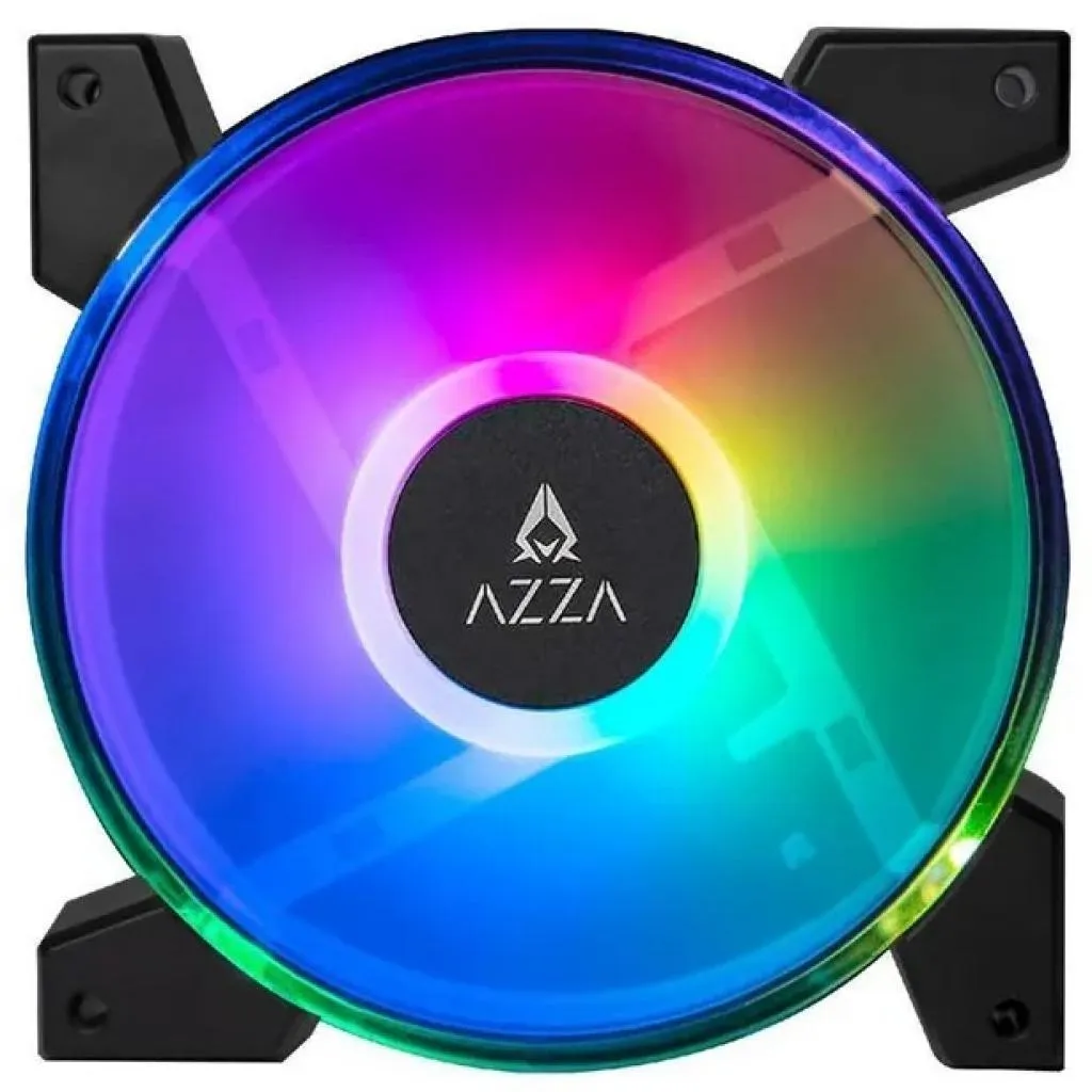 Cooler Para Gabinete Azza Hurricane Iii FNAZ-12DRGB3-011 Rgb 120mm