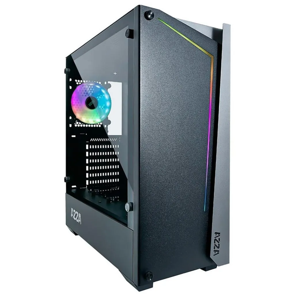Gabinete Azza Apollo 430 Mid Tower Rgb CSAZ-430B-DF2