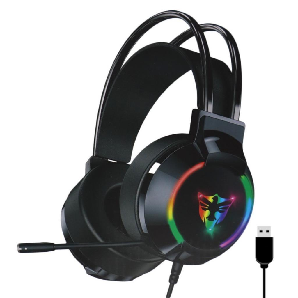 Fone De Ouvido Gamer Satellite AE-304 Gaming Rgb Com Microfone