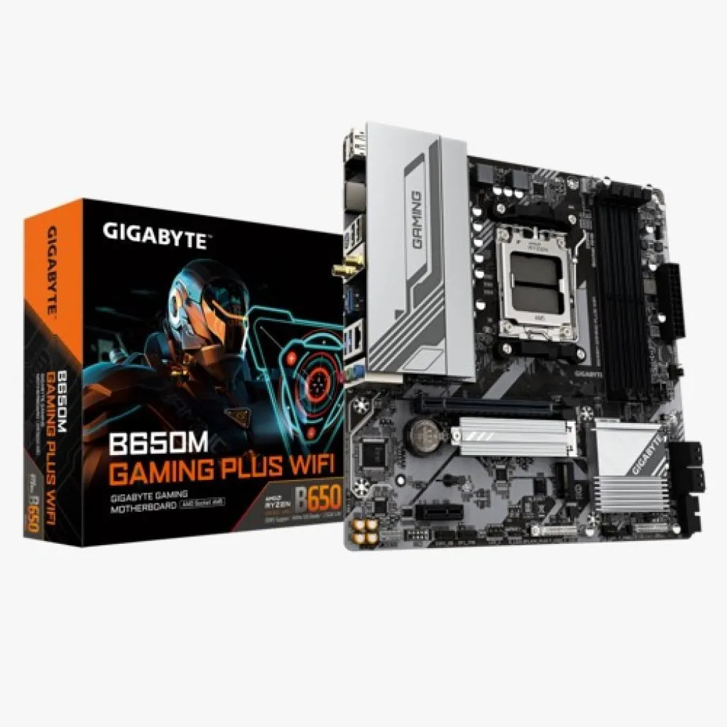 Placa Mãe Amd (AM5) Gigabyte B650M Gaming Plus Wifi DDR5