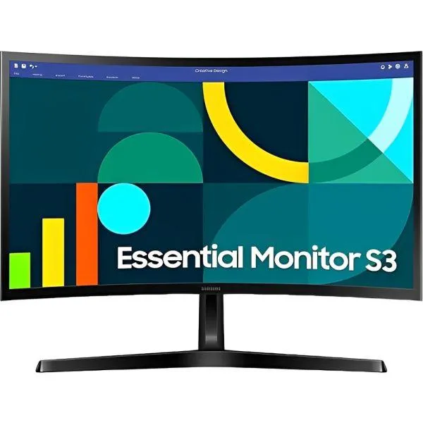 Monitor LED 24" Samsung LS24D366 Curvo Fhd