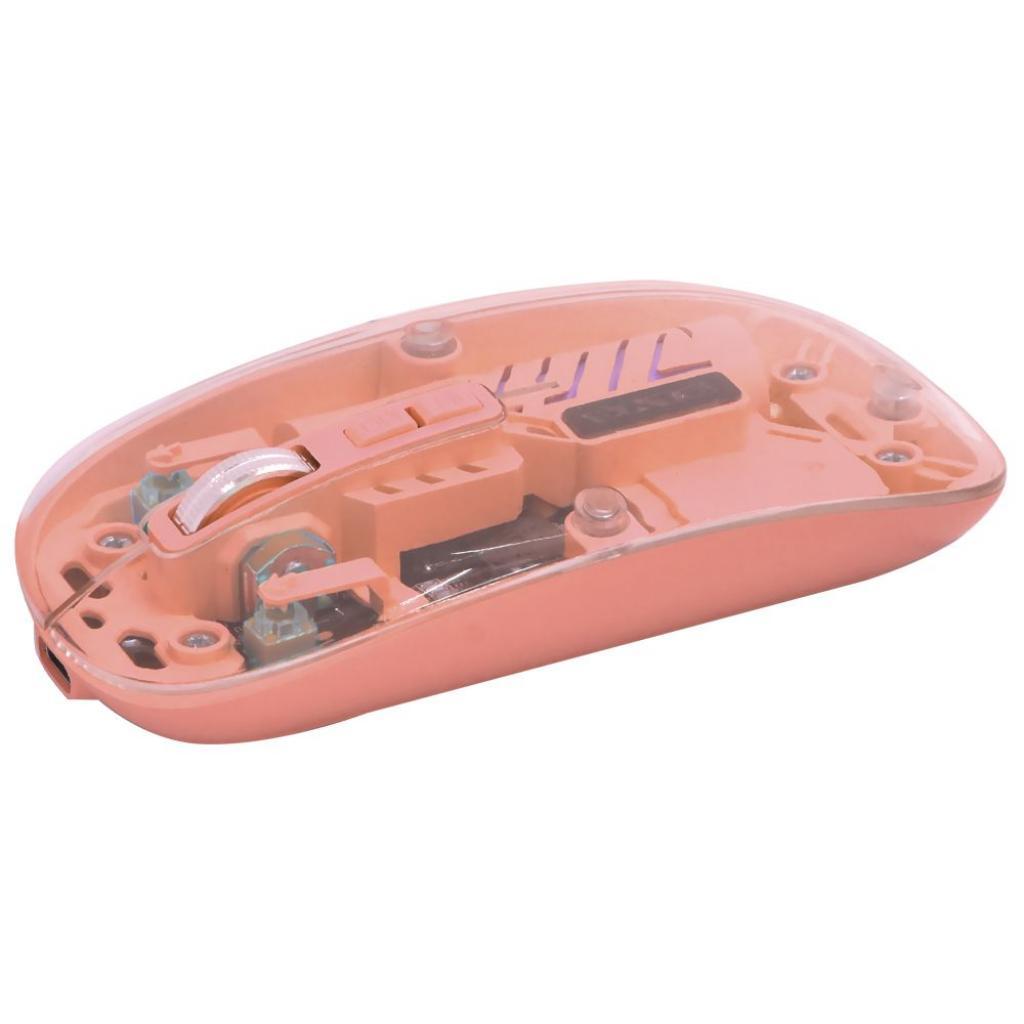 Mouse Satellite A778G Transparente Bluetooth + 2.4GHz