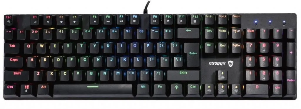 Anúncio: Teclado USB Satellite GK31 Gamer Mecânico Inglês