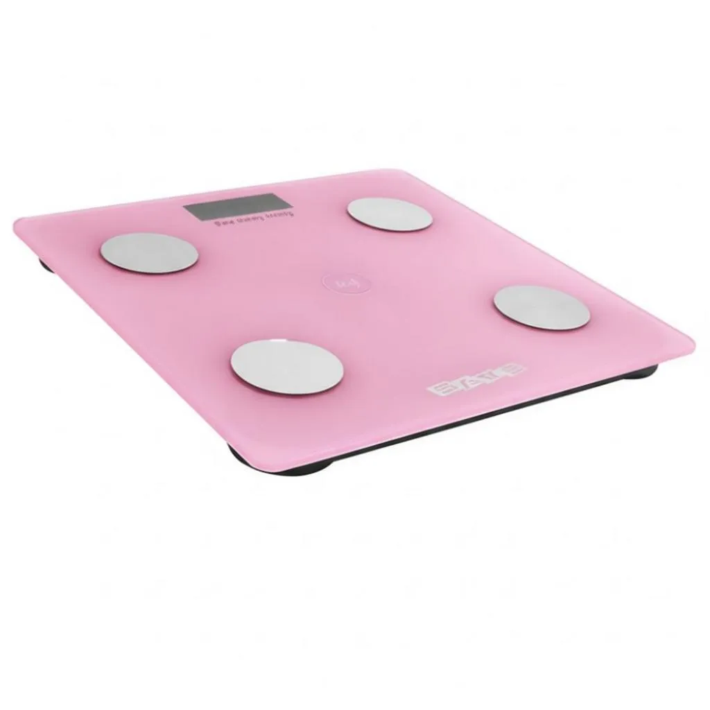 Balança Satellite SATE A-WS8813 Rosa 180kg Bluetooth