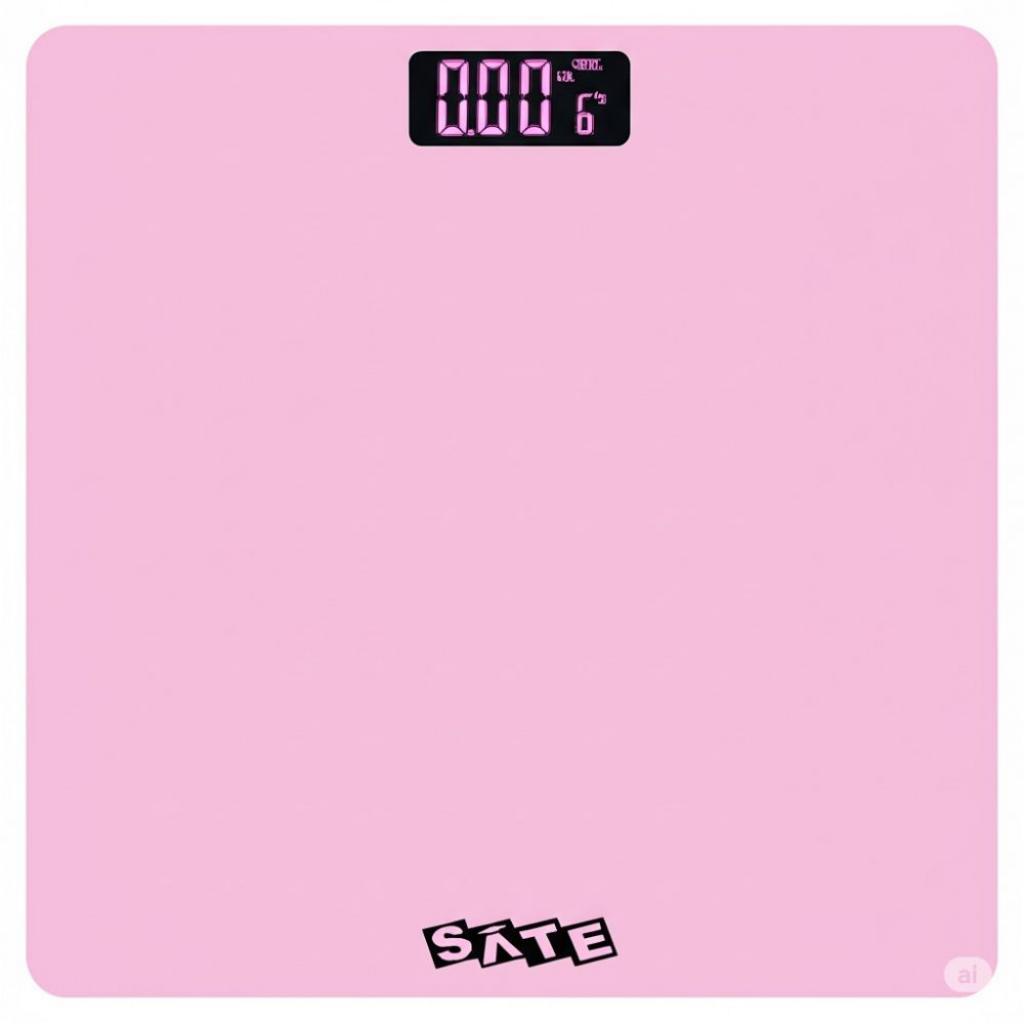 Balanca SATE A-WS8833 Rosa 180KG